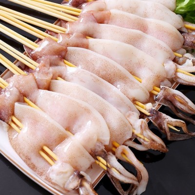 铁板大鱿鱼串烧烤串火锅油炸食材家庭商用新鲜冷冻半成品顺丰包邮图3