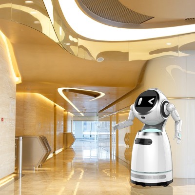 迎宾接待服务机器人企业展厅 智能讲解 公司前台人脸识别访客预约图4