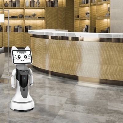 智能迎宾讲解科技馆展厅宣传引导政务大厅学校医院导航咨询机器人图5