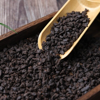 糯香茶化石陈香碎银子普洱茶干仓500g散装茶云南勐海熟普厂家批发图3