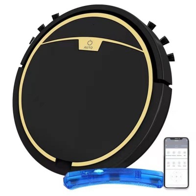 扫地机器人家用 APP摇控智能吸尘器带水箱吸扫拖三合一扫地机批发图5