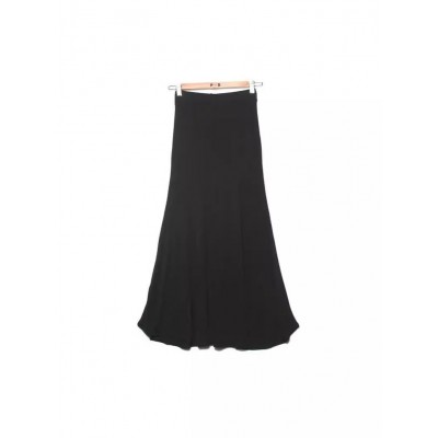 高腰显瘦中长款半身裙女优棉大摆裙包臀鱼尾长裙2024春夏季垂感裙